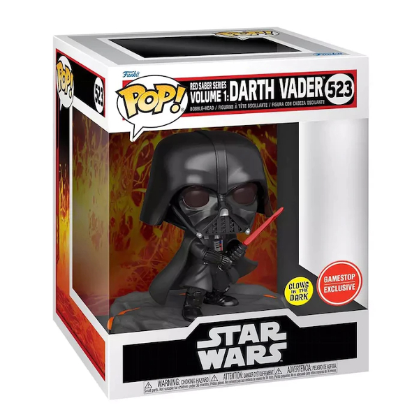 Funko Pop! Deluxe Television Star Wars Darth Vader 523 Exclusivo Glow