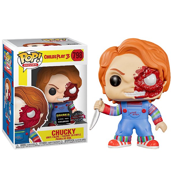 Funko Pop! Filme Brinquedo Assassino Child's Play Chucky 798 Exclusivo