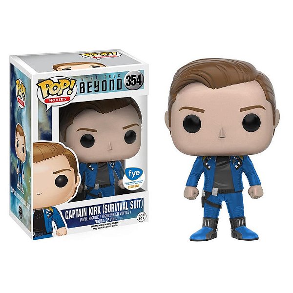 Funko Pop! Movies Star Trek Captain Kirk Survival Suit 354 Exclusivo