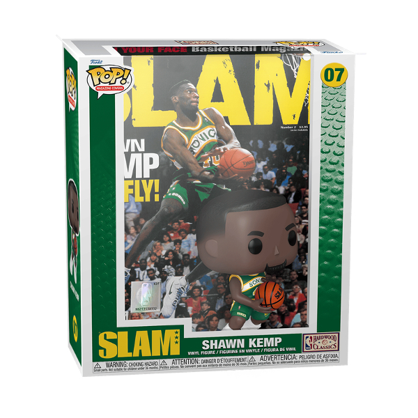 Funko Pop! Album Basketball NBA Slam Shawn Kemp 07 Exclusivo