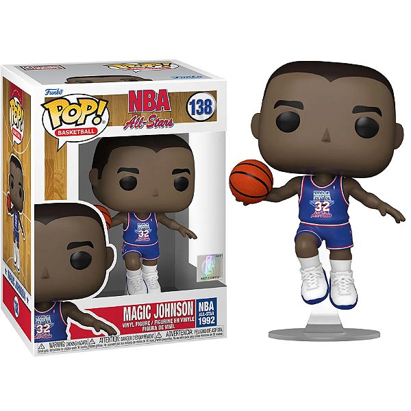 Funko Pop! Basketball NBA All-Stars Magic Johnson 138 Funko Pop! Basketball NBA All-Stars Magic Johnson 138