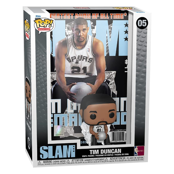 Funko Pop! Albums Basketball NBA Slam Tim Duncan 05 Exclusivo