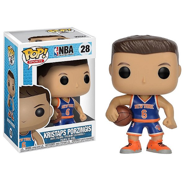 Funko Pop! Sports Basketball NBA Kristaps Porzingis 28