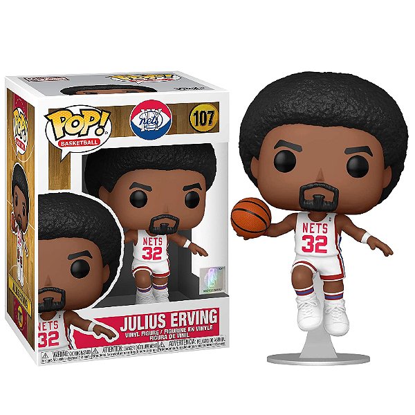 Funko Pop! Basketball NBA NY Julius Erving 107 Exclusivo