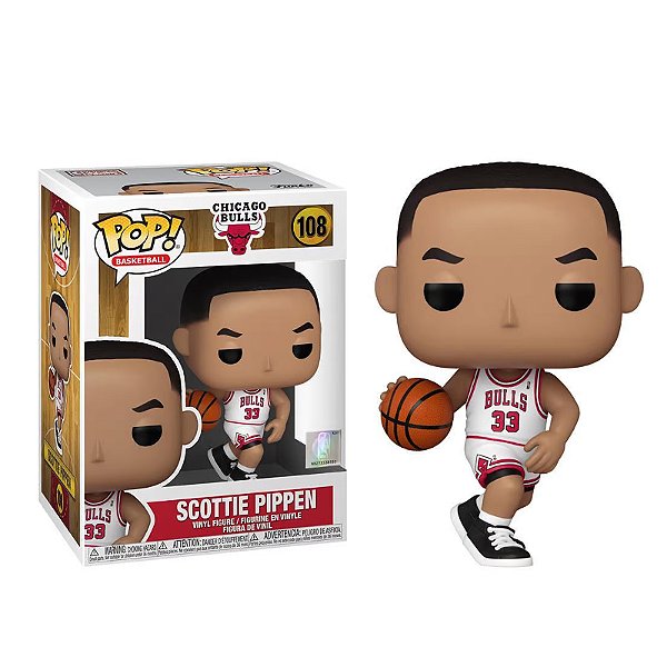 Funko Pop! Basketball Chicago Bulls Scottie Pippen 108 Exclusivo