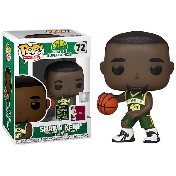 Funko Pop! Basketball Seattle Supersonics NBA Shawn Kemp 72