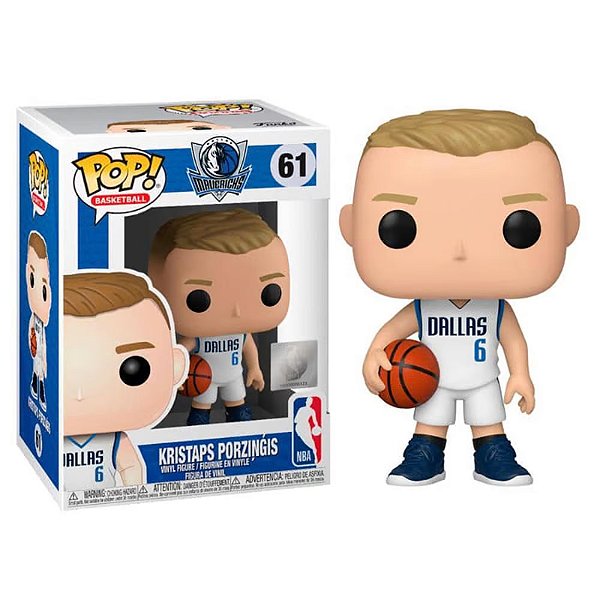 Funko Pop! Basketball NBA Kristaps Porzingis 61 Exclusivo