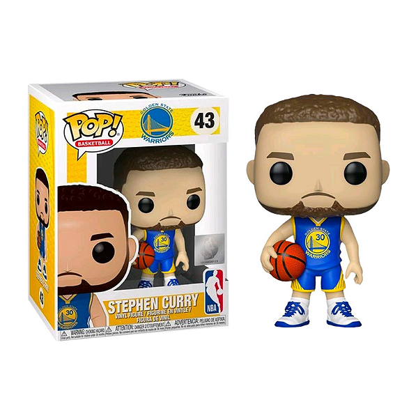 Funko Pop! Basketball NBA Warriors NBA Stephen Curry 43 Exclusivo