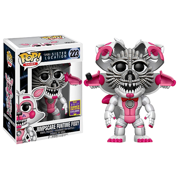 Funko Pop! Games Five Nights At Freddy's Jumpscare Funtime Foxy 223 Exclusivo