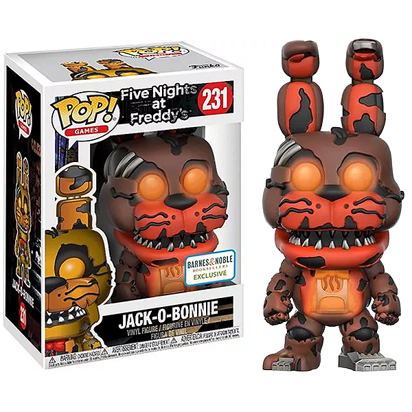 Funko Pop! Games Five Night's At Freddy's Jack-o-Bonnie 231 Exclusivo Glow