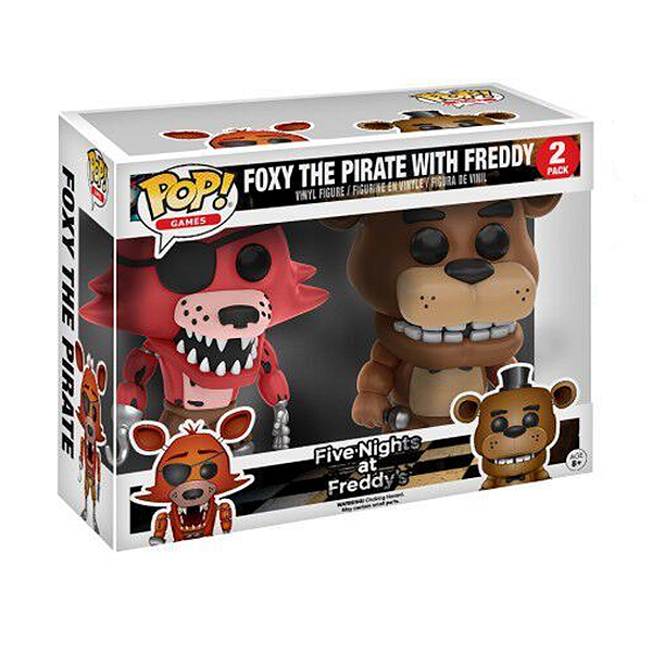 Funko Pop! Games Five Nights At Freddy's Foxy The Pirate With Freddy 2 Pack