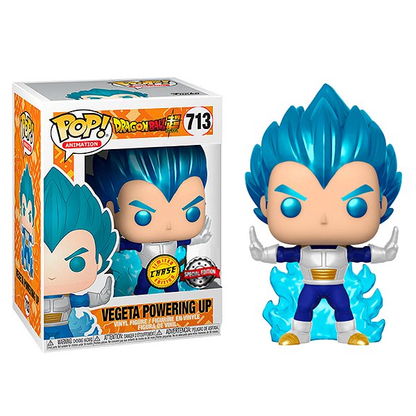 Funko Pop! Animation Dragon Ball Z Vegeta Powering Up 713 Exclusivo Chase