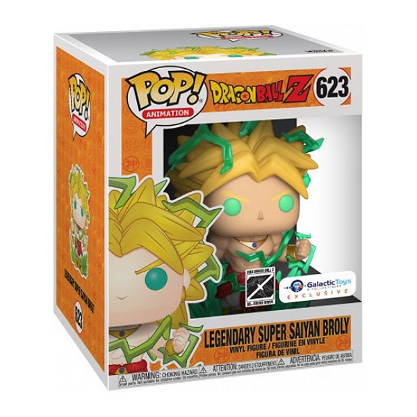 Funko Pop! Animation Dragon Ball Z Legendary Super Saiyan Broly 623 Exclusivo