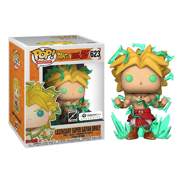 Funko Pop! Animation Dragon Ball Z Legendary Super Saiyan Broly 623 Exclusivo