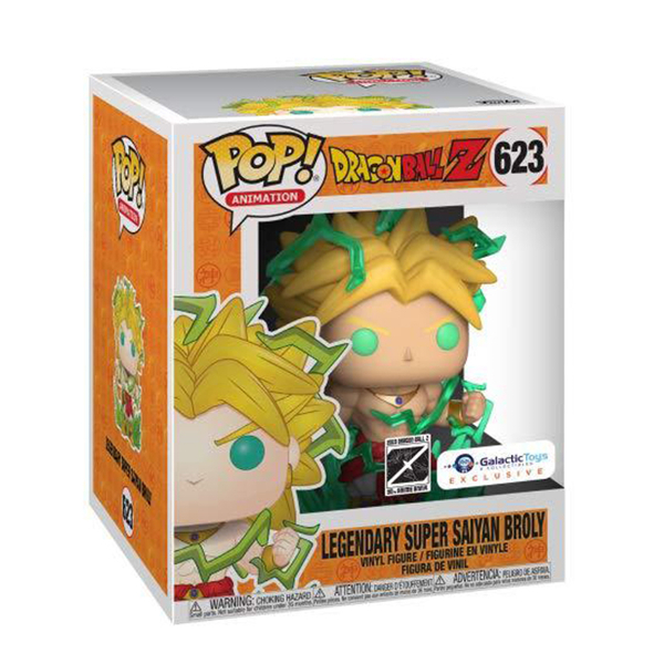 Funko Pop! Animation Dragon Ball Z Legendary Super Saiyan Broly 623 Exclusivo