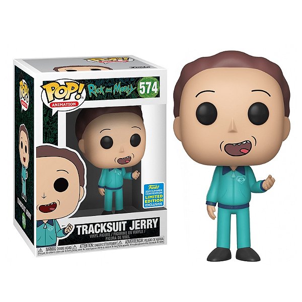 Funko Pop! Animation Rick And Morty Tracksuit Jerry 574 Exclusivo
