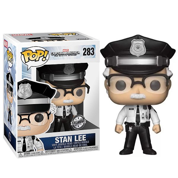 Funko Pop! Marvel Captain America Stan Lee 283 Exclusivo