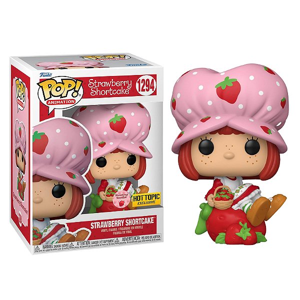 Funko Pop! Animation Strawberry Moranguinho Shortcake 1294 Exclusivo ( Com cheiro de Morango!)