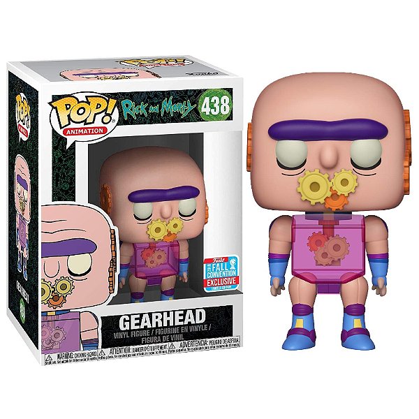 Funko Pop! Animation Rick And Morty Gearhead 438 Exclusivo