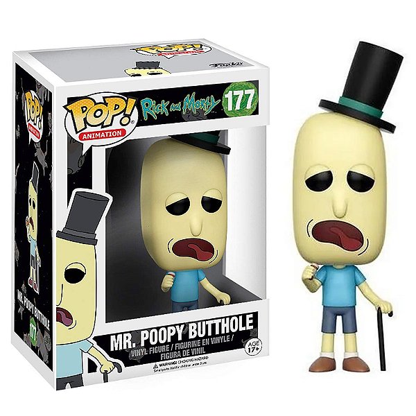 Funko Pop! Animation Rick And Morty Mr. Poopy Butthole 177