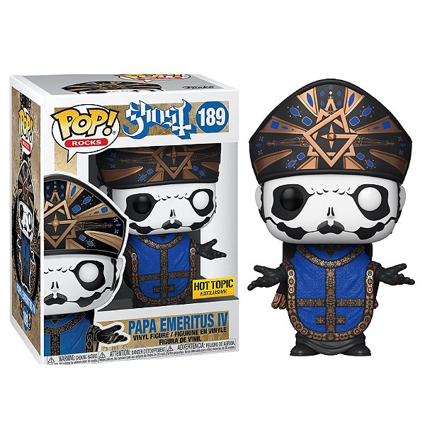 Funko Pop! Rocks Ghost Papa Emeritus IV 189 Exclusivo