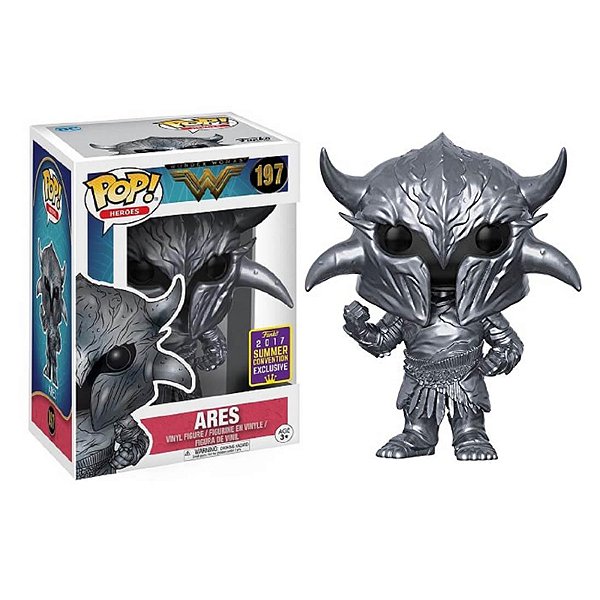 Funko Pop! Dc Comics Mulher Maravilha / Wonder Woman Ares 197 Exclusivo