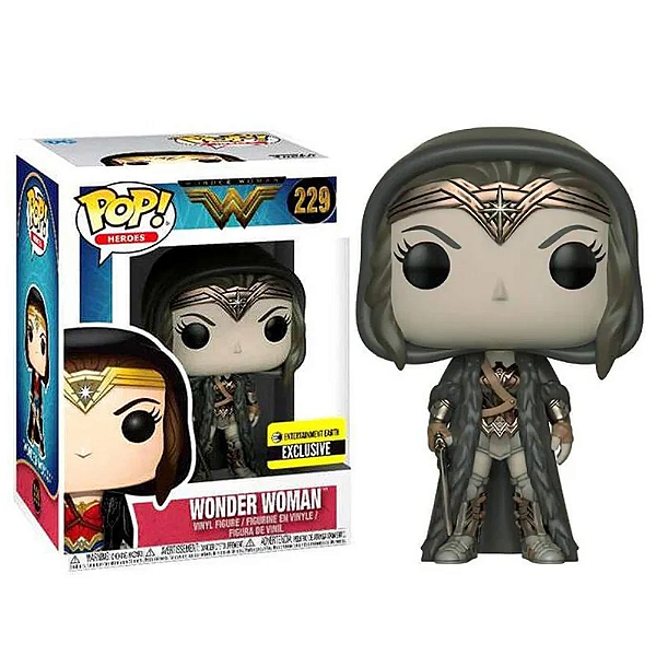 Funko Pop! Dc Comics Mulher Maravilha Wonder Woman 229 Exclusivo