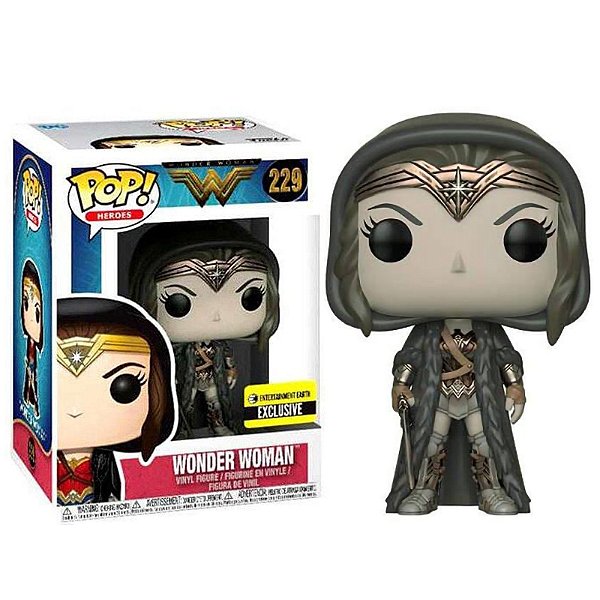 Funko Pop! Heroes Mulher Maravilha Wonder Woman 229 Exclusivo