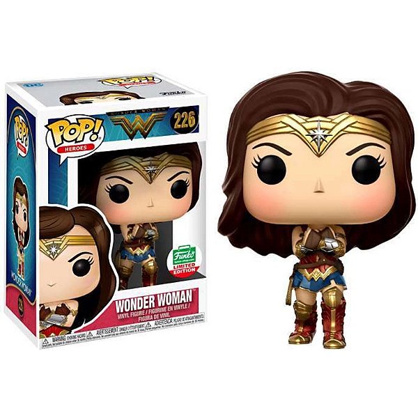Funko Pop! Heroes Mulher Maravilha Wonder Woman 226 Exclusivo