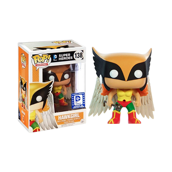 Funko Pop! Dc Comics Hawkgirl 138 Exclusivo