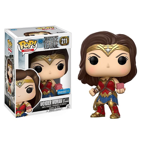 Funko Pop! Heroes Mulher Maravilha Motherbox 211 Exclusivo