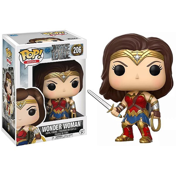 Funko Pop! Dc Comics Mulher Maravilha / Wonder Woman 206