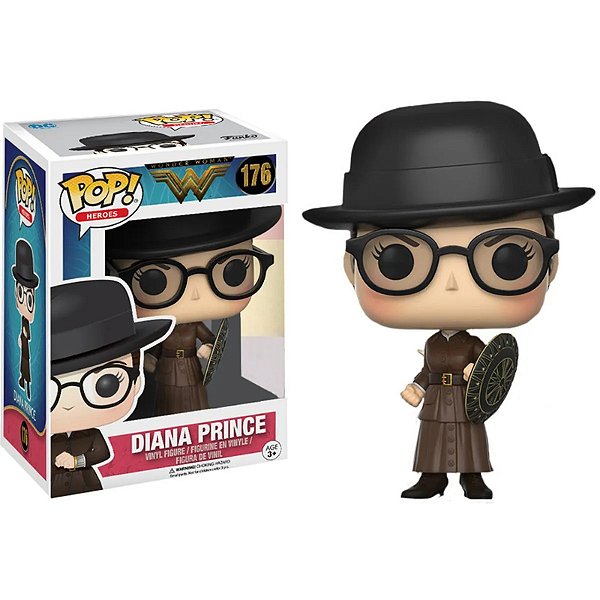 Funko Pop! Dc Comics Wonder Woman Mulher Maravilha Diana Prince 176 Exclusivo