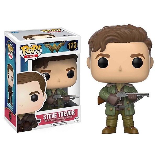 Funko Pop! Dc Comics Mulher Maravilha / Wonder Woman Steve Trevor 173