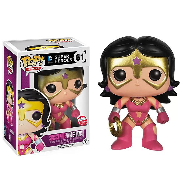 Funko Pop! Heroes Mulher Maravilha Wonder Woman 61 Exclusivo
