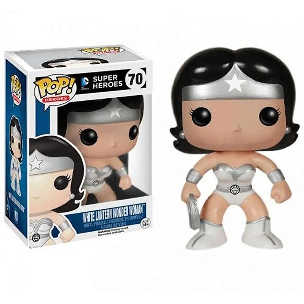 Funko Pop!  Television Mulher Maravilha White Lantern Wonder Woman 70