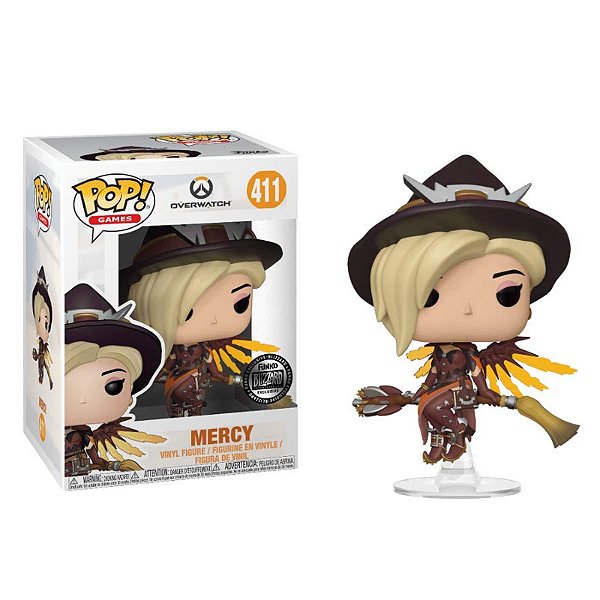 Funko Pop! Games Overwatch Mercy 411 Exclusivo