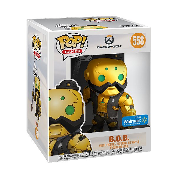 Funko Pop! Games Overwatch B.O.B. 558 Exclusivo