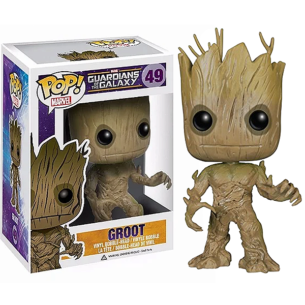Funko Pop! Marvel Guardiões da Galáxia Groot 49
