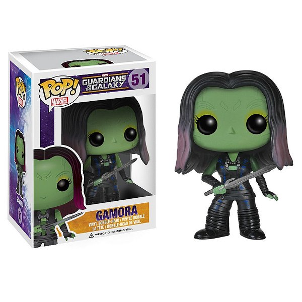 Funko Pop! Filme Marvel Guardiões da Galáxia / Guardians Of The Galaxy Gamora 51