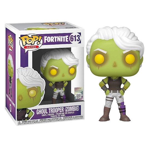 Funko Pop! Games Fortnite Ghoul Trooper Zombie 613 Exclusivo