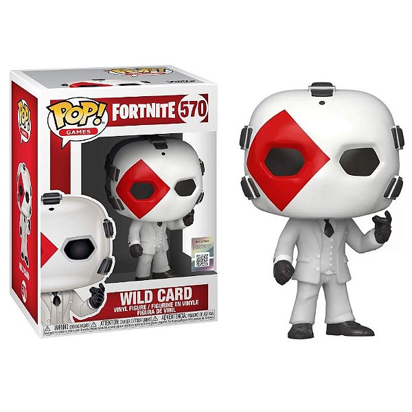 Funko Pop! Games Fortnite Wild Card 570 Exclusivo