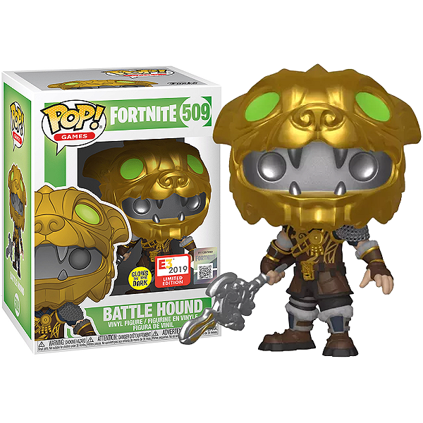 Funko Pop! Games Fortnite Battle Hound 509 Exclusivo Glow