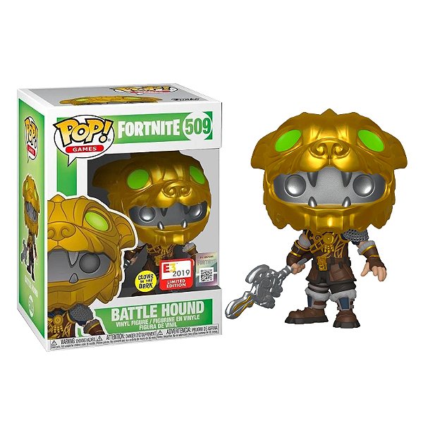 Funko Pop! Games Fortnite Battle Hound 509 Exclusivo Glow