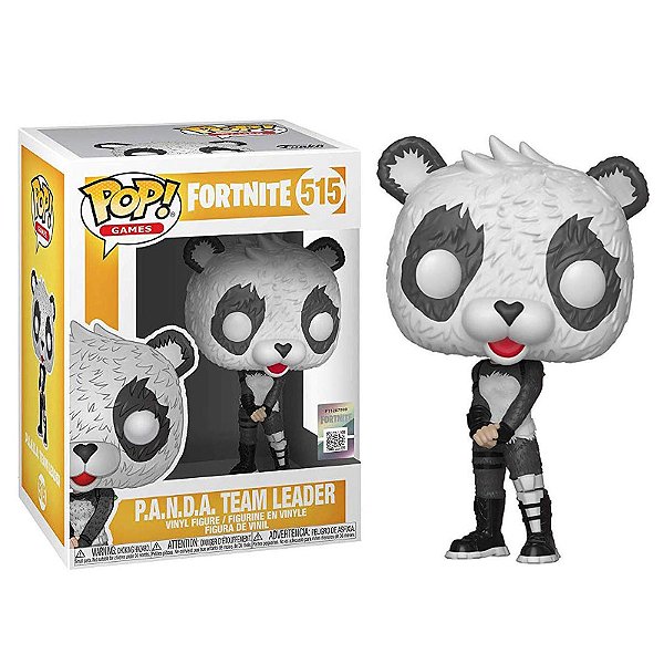 Funko Pop! Games Fortnite P.A.N.D.A. Team Leader 515 Exclusivo