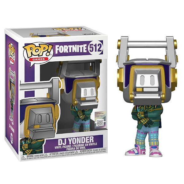 Funko Pop! Games Fortnite DJ Yonder 512 Exclusivo