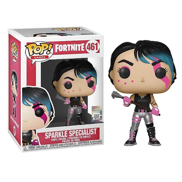 Funko Pop! Games Fortnite Sparkle Specialist 461 Exclusivo
