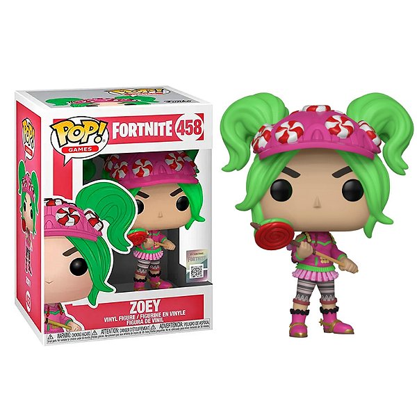 Funko Pop! Games Fortnite Zoey 458 Exclusivo