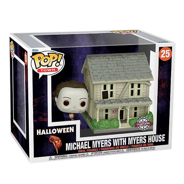 Funko Pop! Town Halloween Michael Myers with Myers House 25 Exclusivo