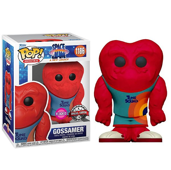 Funko Pop! Filme Space Jam Gossamer 1186 Exclusivo Flocked